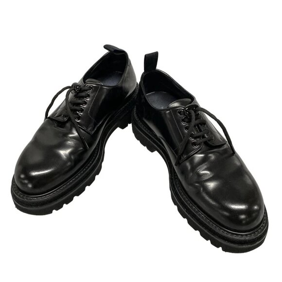 LOUIS VUITTON black ice line - Black Dark Gray Men's Shoes Leather 577-081325 - Picture 2 of 9